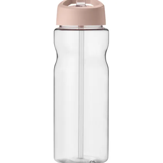 Bidon H2O Base® o pojemności 650 ml z wieczkiem z słomką / Pale blush pink 21004967