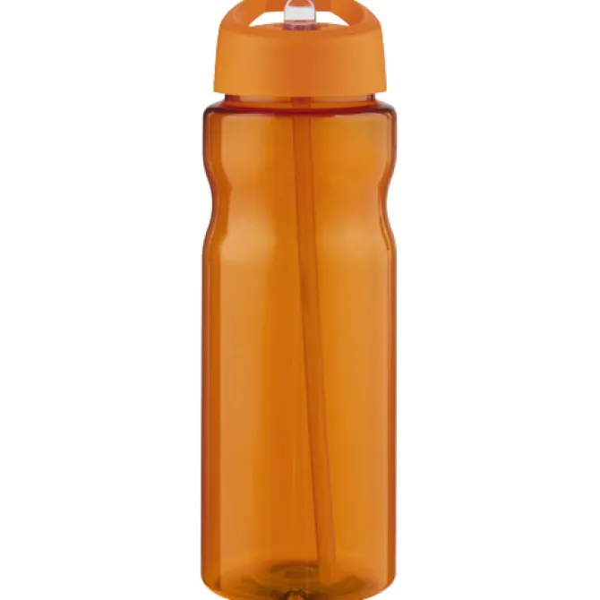 Bidon H2O Base® o pojemności 650 ml z wieczkiem z słomką / Przezroczysty 21004920