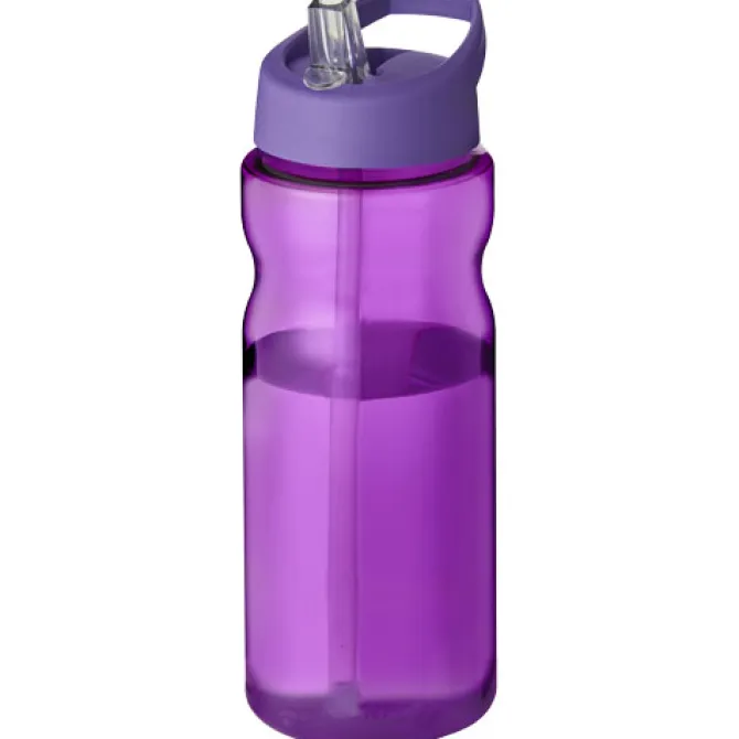 Bidon H2O Base® o pojemności 650 ml z wieczkiem z słomką / Fioletowy 21004906