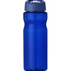 Bidon H2O Base® o pojemności 650 ml z wieczkiem z słomką / Niebieski 21004914