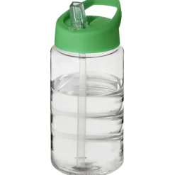 Bidon H2O Bop o pojemności 500 ml z wieczkiem z dzióbkiem / Przezroczysty 21088302