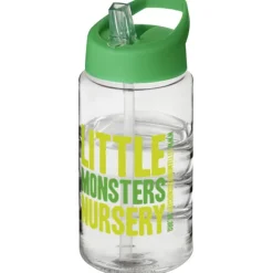 Bidon H2O Bop o pojemności 500 ml z wieczkiem z dzióbkiem / Przezroczysty 21088302