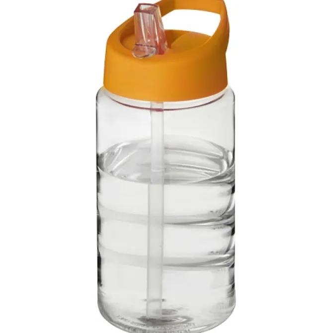 Bidon H2O Bop o pojemności 500 ml z wieczkiem z dzióbkiem / Przezroczysty 21088304