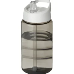 Bidon H2O Bop o pojemności 500 ml z wieczkiem z dzióbkiem / Ciemnografitowy 21088309
