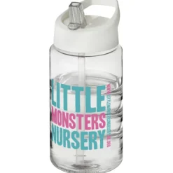 Bidon H2O Bop o pojemności 500 ml z wieczkiem z dzióbkiem / Przezroczysty 21088311