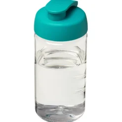 Bidon H2O Bop® o pojemności 500 ml z wieczkiem zaciskowym / Przezroczysty 21005005