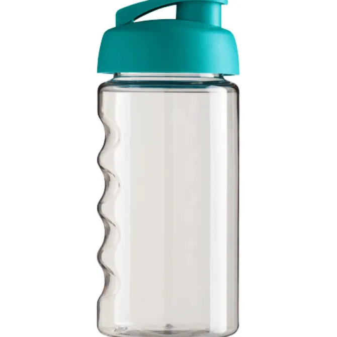 Bidon H2O Bop® o pojemności 500 ml z wieczkiem zaciskowym / Przezroczysty 21005006