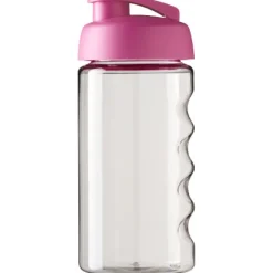Bidon H2O Bop® o pojemności 500 ml z wieczkiem zaciskowym / Przezroczysty 21005009