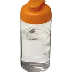 Bidon H2O Bop® o pojemności 500 ml z wieczkiem zaciskowym / Przezroczysty 21005007