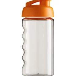 Bidon H2O Bop® o pojemności 500 ml z wieczkiem zaciskowym / Przezroczysty 21005007