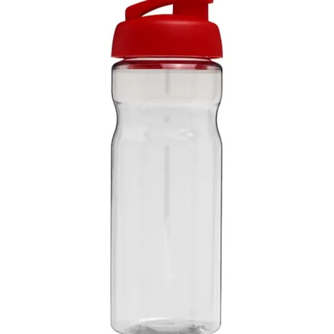 Bidon H2O Eco o pojemności 650 ml z wieczkiem zaciskowym / Przezroczysty 21009794