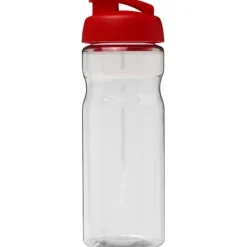 Bidon H2O Eco o pojemności 650 ml z wieczkiem zaciskowym / Przezroczysty 21009794