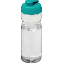 Bidon H2O Eco o pojemności 650 ml z wieczkiem zaciskowym / Pomarańczowy 21009723