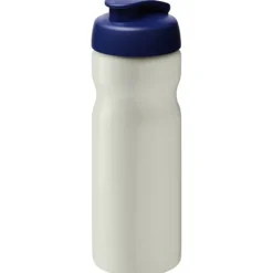 Bidon H2O Eco o pojemności 650 ml z wieczkiem zaciskowym / Kość słoniowa 21009722