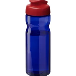 Bidon H2O Eco o pojemności 650 ml z wieczkiem zaciskowym / Błękit królewski 21009714