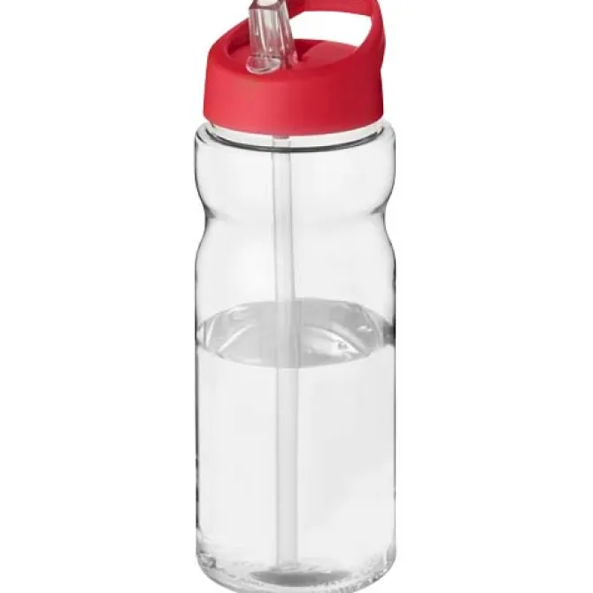 Bidon H2O Eco o pojemności 650 ml z wieczkiem z dzióbkiem / Przezroczysty 21009994