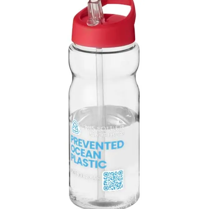 Bidon H2O Eco o pojemności 650 ml z wieczkiem z dzióbkiem / Przezroczysty 21009994
