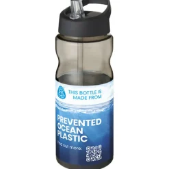 Bidon H2O Eco o pojemności 650 ml z wieczkiem z dzióbkiem / Kość słoniowa 21009916