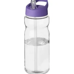 Bidon H2O Eco o pojemności 650 ml z wieczkiem z dzióbkiem / Przezroczysty 21009996