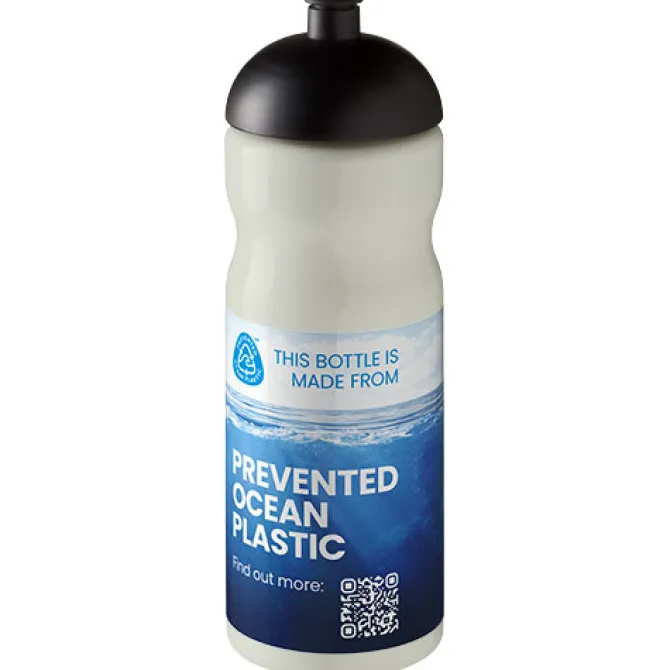 Bidon H2O Eco o pojemności 650 ml z wypukłym wieczkiem / Kość słoniowa 21009838