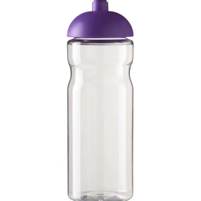 Bidon H2O Eco o pojemności 650 ml z wypukłym wieczkiem / Przezroczysty 21009896