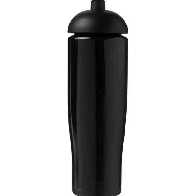 Bidon H2O Tempo® o pojemności 700 ml z wypukłym wieczkiem / Czarny 21004211
