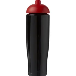 Bidon H2O Tempo® o pojemności 700 ml z wypukłym wieczkiem / Czarny 21004214