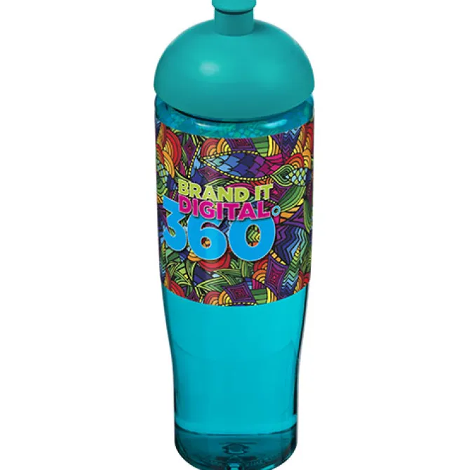 Bidon H2O Tempo® o pojemności 700 ml z wypukłym wieczkiem / Przezroczysty 21004208