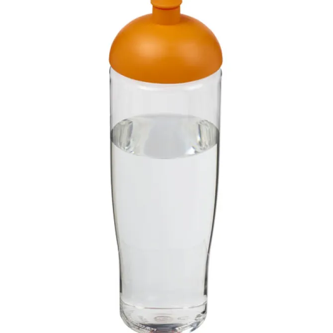 Bidon H2O Tempo® o pojemności 700 ml z wypukłym wieczkiem / Przezroczysty 21004207