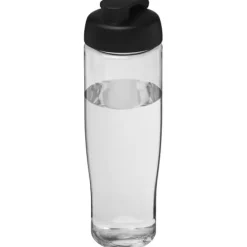 Bidon H2O Tempo® o pojemności 700 ml z wieczkiem zaciskowym / Przezroczysty 21004000