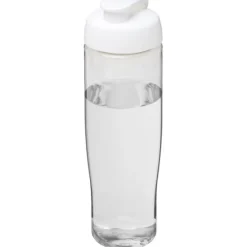 Bidon H2O Tempo® o pojemności 700 ml z wieczkiem zaciskowym / Przezroczysty 21004001