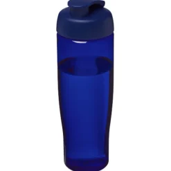 Bidon H2O Tempo® o pojemności 700 ml z wieczkiem zaciskowym / Niebieski 21004019