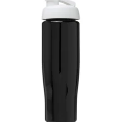 Bidon H2O Tempo® o pojemności 700 ml z wieczkiem zaciskowym / Czarny 21004011