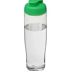 Bidon H2O Tempo® o pojemności 700 ml z wieczkiem zaciskowym / Przezroczysty 21004006