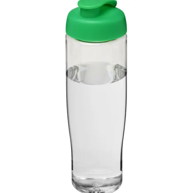 Bidon H2O Tempo® o pojemności 700 ml z wieczkiem zaciskowym / Przezroczysty 21004006