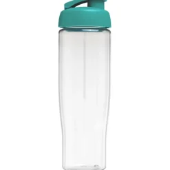 Bidon H2O Tempo® o pojemności 700 ml z wieczkiem zaciskowym / Przezroczysty 21004005