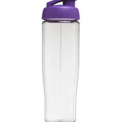 Bidon H2O Tempo® o pojemności 700 ml z wieczkiem zaciskowym / Przezroczysty 21004009