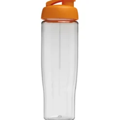 Bidon H2O Tempo® o pojemności 700 ml z wieczkiem zaciskowym / Przezroczysty 21004002