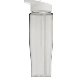 Bidon H2O Tempo® o pojemności 700 ml z wieczkiem z słomką / Przezroczysty 21004408