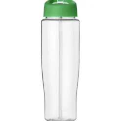 Bidon H2O Tempo® o pojemności 700 ml z wieczkiem z słomką / Przezroczysty 21004420