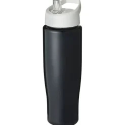 Bidon H2O Tempo® o pojemności 700 ml z wieczkiem z słomką / Różowy 21004428