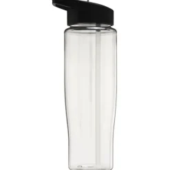 Bidon H2O Tempo® o pojemności 700 ml z wieczkiem z słomką / Przezroczysty 21004400