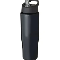 Bidon H2O Tempo® o pojemności 700 ml z wieczkiem z słomką / Różowy 21004414