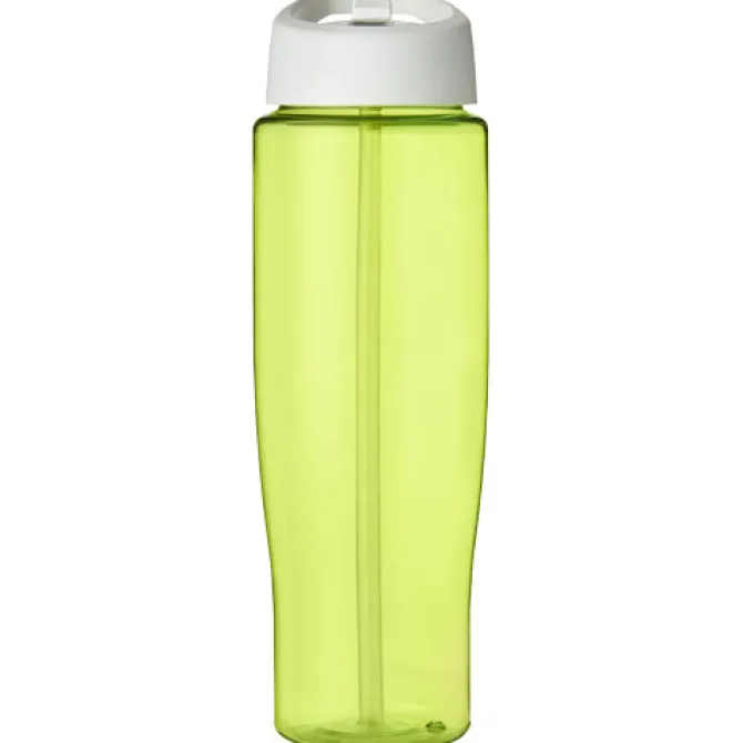 Bidon H2O Tempo® o pojemności 700 ml z wieczkiem z słomką / Limonka 21004412