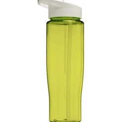 Bidon H2O Tempo® o pojemności 700 ml z wieczkiem z słomką / Limonka 21004412