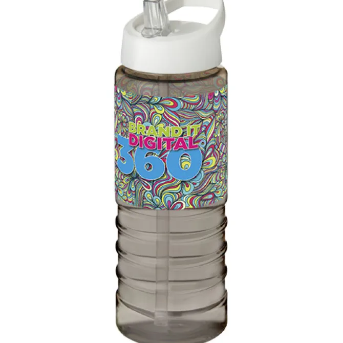 Bidon H2O Treble o pojemności 750 ml z wieczkiem z dzióbkiem / Przezroczysty 21087705