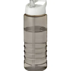 Bidon H2O Treble o pojemności 750 ml z wieczkiem z dzióbkiem / Ciemnografitowy 21087703