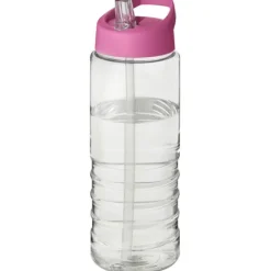 Bidon H2O Treble o pojemności 750 ml z wieczkiem z dzióbkiem / Przezroczysty 21087710