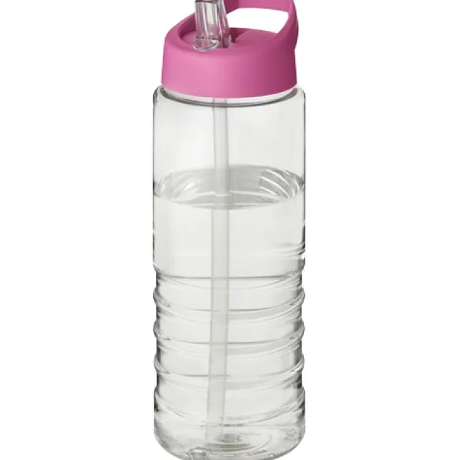 Bidon H2O Treble o pojemności 750 ml z wieczkiem z dzióbkiem / Przezroczysty 21087710