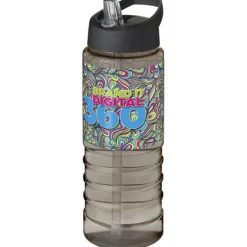 Bidon H2O Treble o pojemności 750 ml z wieczkiem z dzióbkiem / Przezroczysty 21087714